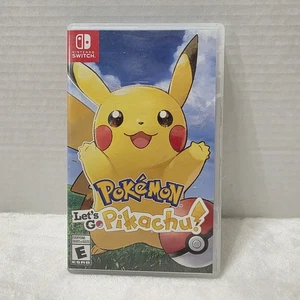 Pokemon Let's Go Pikachu! Nintendo Switch Game In A Case - Picture 1 of 7