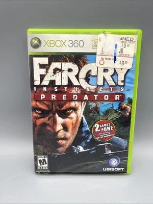 Far Cry Instincts: Predator (Microsoft Xbox 360, 2006) COMPLETE!! 2 Games in One - Image 1 of 3