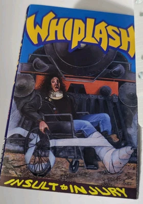 Whiplash Insult To Injury Rare 1989 Metal Cassette Tape - Image 1 of 4