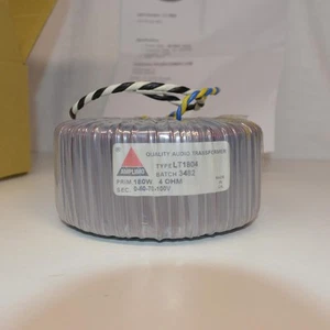 AMPLIMO Linetransformator LT-1804 100V 180W 4 Ohm - Bild 1 von 4