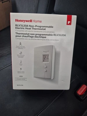 Honeywell RLV3120A1005 Non-Programmable TRIAC Line Volt Thermostat - Image 1 of 4