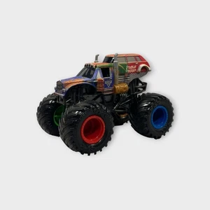Camión Monster Jam de dos pisos 1:64 Spin Master fundido a presión 2021 rueda mixta - Imagen 1 de 9