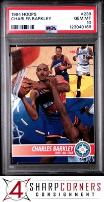 1994 HOOPS #238 CHARLES BARKLEY SUNS HOF PSA 10 - Image 1 of 2