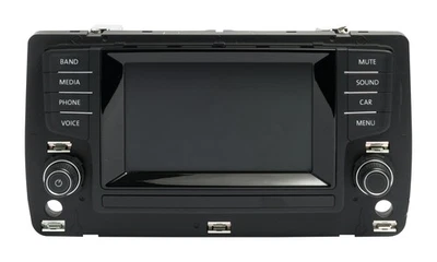 Tela de exibição de informações do motorista Volkswagen Golf 2015-16 número da peça 5G0919605H - Imagem 1 de 4