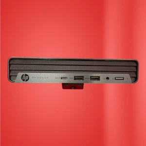 HP ProDesk 400 G6 Mini Desktop Core i5-10500T 16GB RAM 256GB NVMe Win 11 Pro - Afbeelding 1 van 4