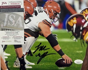 Luke Wypler Cleveland Browns Rare Signed Autographed 10x8 Photo JSA COA - Picture 1 of 6