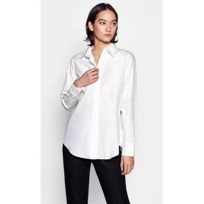 EQUIPMENT Camisa Con Botones TILDA para Mujer en Blanco-Talla X-Pequeña Foto 1 de 4