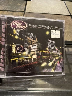 One Night Only by Thin Lizzy Cd 2000 CMC International John Sykes Live Rare Foto 1 de 4