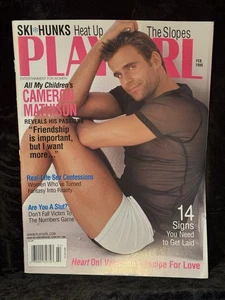Play Girl Magazine Vintage February 1999 Playgirl Cameron Mathison Ski Hunks - Bild 1 von 2