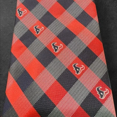 Houston Texans мужской галстук (новый с Ярлыками) лицензированный NFL футбол галстук 3,75 X 57,5 - Изображение 1 из 4