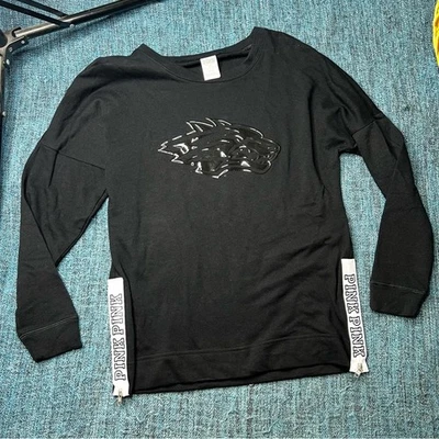 Victoria's Secret PINK UNM Lobos University of New Mexico Pullover Sweatshirt - Image 1 of 4