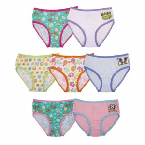 Nintendo Girls' Animal Crossing Underwear Multipacks 7 Briefs NEW In Package - Picture 1 of 3