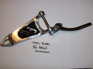 Bigsby Vibrato Tremolo B6 RELIC* Polished Aluminum - for Hollow Body Guitar - Picture 1 of 1