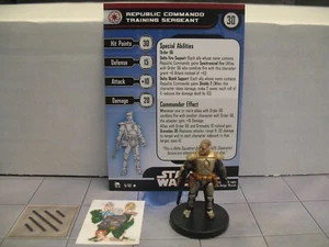 =Star Wars LEGADO DE LA FUERZA Comando de la República Sargento de Entrenamiento 9/60 con tarjeta = - Imagen 1 de 1