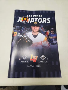 Las Vegas Aviators Flightdeck Game Program, June 4-6/7-10, 2019 - Picture 1 of 2