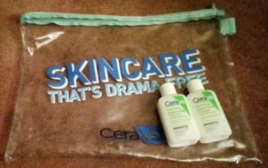 Two Cerave Hydrating Cream - To - Foam Cleanser - Normal To Dry Skin - 1 OZ. - Picture 1 of 1
