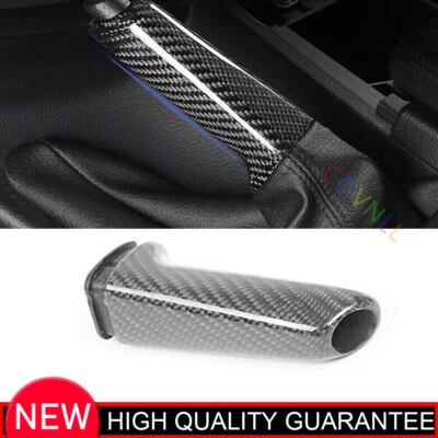 For BMW 1 Series E81 2007-2011 Dry Carbon Fiber Central Console Handbrake Cover - Image 1 of 4