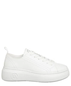 Armani Exchange sneakers women XDX043XCC6400152 White logo detail shoes - Picture 1 of 4