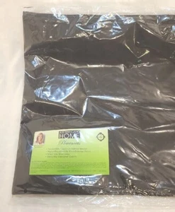 Joy Mangano Home - Set of 4 Black Reversible Placemats 19x13" RN 129297 - New - Picture 1 of 20