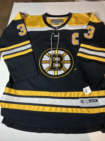 BOSTON BRUINS # 33 ZDENO CHARA REEBOK HOCKEY JERSEY YOUTH L/XL NHL AUTHENTIC Cover