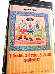 Quilting Pattern Quilt Wall Hanging by Amy Bradley Designs Funny Ladies - Picture 1 of 10