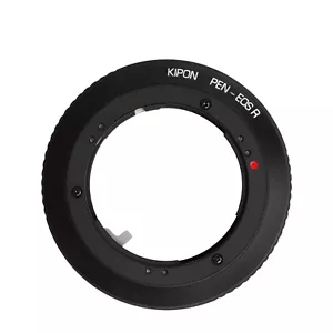 KIPON Adapter für Olympus STIFT Halterung Objektiv auf Canon EOS RF Vollformat Kamera - Bild 1 von 6