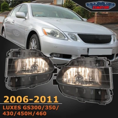 Conjunto de luces antiniebla para Lexus GS 350 450H 460 2008-2011 lámpara lente transparente Foto 1 de 4