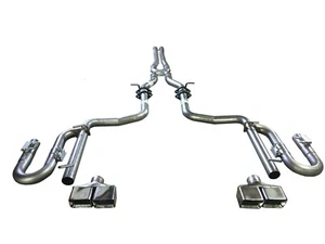 Solo Performance V6 Challenger Street Race Dual Exhaust Quad Square 2015 - 2019 - Foto 1 di 2