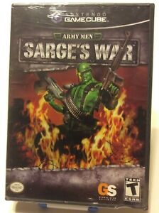 Army Men: Sarge's War (Nintendo GameCube, 2004) - FACTORY SEALED & BRAND NEW