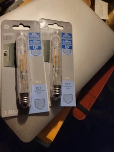 Two GE Specialty LED 20-Watt EQ 5.3-in T6.5 E17 Soft White Appliance Bulbs - Picture 1 of 1