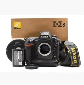 [EXC+6 w/Box,Strap] Nikon D3S 12.1 MP Digital SLR Camera Body Black From JAPAN - Picture 1 of 7