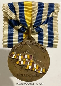 TRUPPE COLONIALI XXXV° BATTAGLIONE COLONIALE 1936 MEDAGLIA CAMPAGNE D’AFRICA - Picture 1 of 8