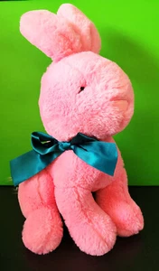 Destination Holiday Pink Bunny Rabbit 15" Plush Stuffed Animal - Picture 1 of 5