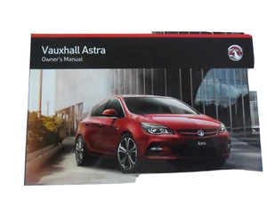Classic Vauxhall Astra 2014 Owners Manual & Infotainment Manual Brand New (G) - Picture 1 of 4