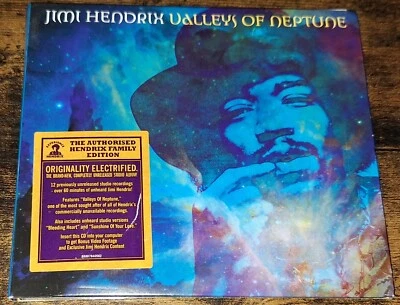 JIMI HENDRIX  - VALLEYS OF NEPTUNE  enhanced DigiPak CD - Bild 1 von 3