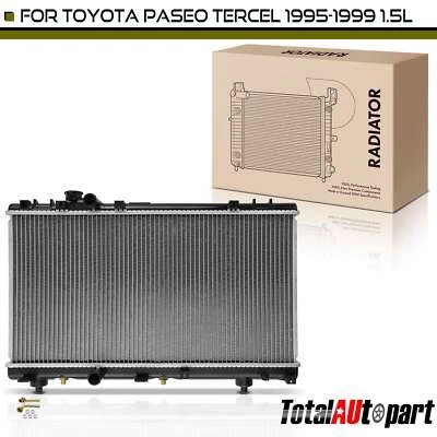 Radiator w/Oil Cooler for Toyota Paseo Tercel 1995-1999 L4 1.5L Automatic Trans. - Image 1 of 4