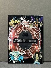 95 EVIL ERNIE TOUR of TERROR CARD SIGNED BRIAN PULIDO STEVEN HUGHES JASON JENSEN