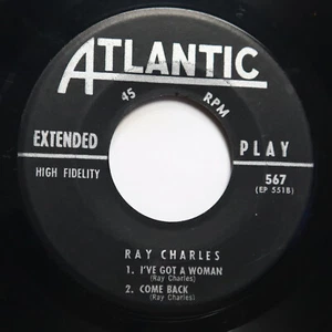 RAY CHARLES - I'VE GOT A WOMAN / COME BACK / DON'T YOU KNOW - SOUL 45 *EP* - Picture 1 of 2