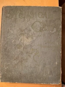 Vintage Musical Gems Vocal & Instrumental 1898 Music Book Songs for Fireside - Picture 1 of 12