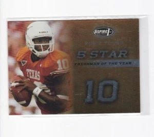VINCE YOUNG 2006 ASPIRE-RESHMAN DEL AÑO 5 ESTRELLAS INSERTO NOVATO-SE ENVÍA GRATIS - Imagen 1 de 24