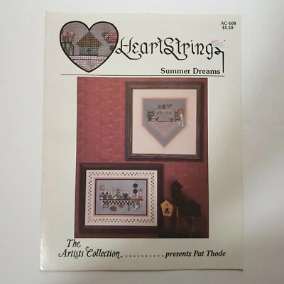 Heartstrings Summer Dreams Artists Collection Cross Stitch Pattern Chart AC-108 - Image 1 of 4