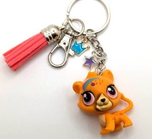 Littlest Pet Shop Schlüsselanhänger LPS Baby Löwe Anik von Fleel Gepard Mini Handarbeit - Bild 1 von 5