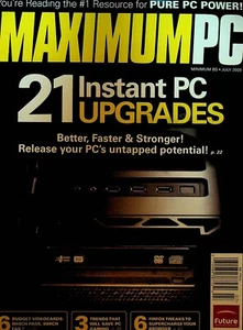 Maximum PC Magazine July 2009 PC Upgrades Firefox - Picture 1 of 2