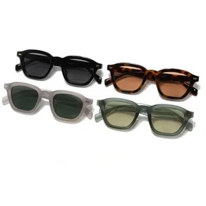 -Gafas de sol retro con montura cuadrada HO T - Imagen 1 de 18