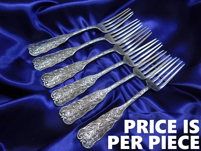 GORHAM ST. GARFO DE JANTAR NUVEM PRATA ESTERLINA - BOM ESTADO P - Imagem 1 de 4