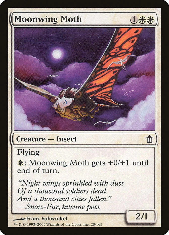 Moonwing Moth [Saviors of Kamigawa] Magic MTG - Image 1 of 1