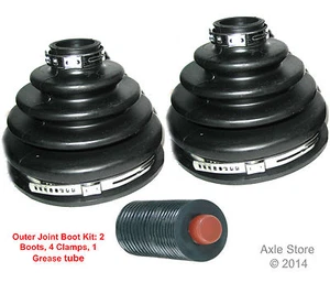 Kit de reparación de botas exteriores de ejes: 2 botas 4 abrazaderas 1 ajuste de grasa X3 X5 con garantía - Imagen 1 de 2
