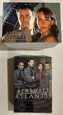 2005 RIttenhouse🔥STARGATE ATLANTIS Complete Base Set Season 1 (63) w/Wrapper - Image 1 of 4