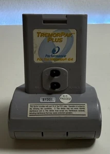 Performance TremorPak Plus Nintendo 64 Rumble Pack N64 White Label - Picture 1 of 4