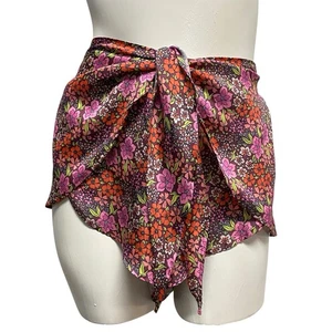Pantalones Cortos Victoria's Secret Satén Dormir Talla M Floral Envoltura Cottagecore - Imagen 1 de 10